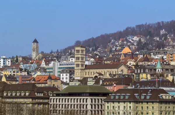 Zurich, Switzerland视图 — 图库照片