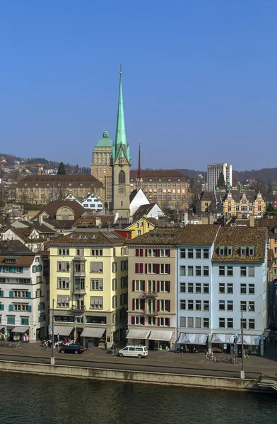 Zurich, Switzerland视图 — 图库照片