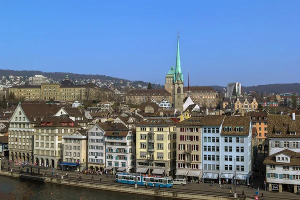 Zurich, Switzerland视图 — 图库照片