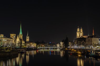Akşam, Zürih Limmat Nehri
