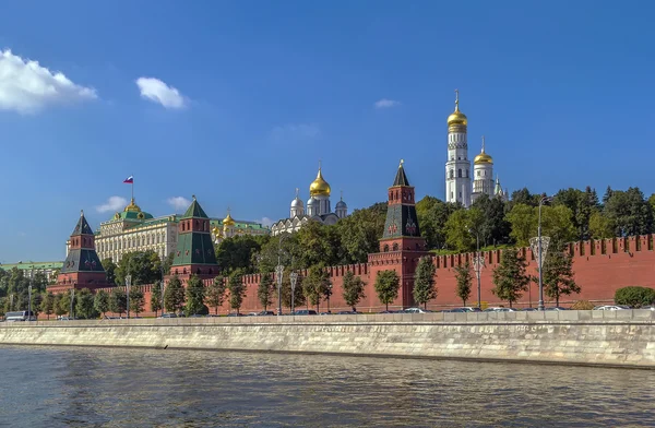 莫斯科克里姆林宫，俄罗斯的视图 — 图库照片