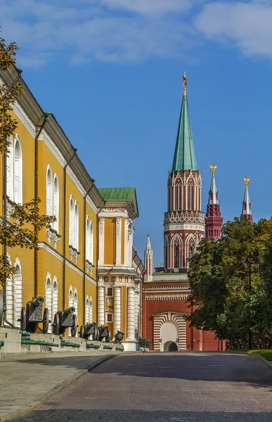 Nikolskaya věž v moskevského Kremlu — Stock fotografie