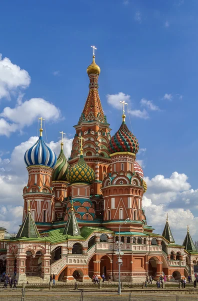 Katedral Santo Basil, Moskow, Rusia — Stok Foto
