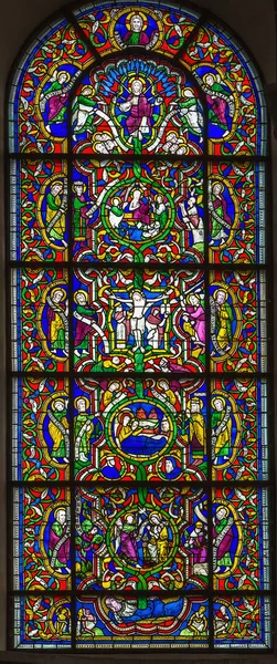 Stained-glass window — Stock Photo, Image