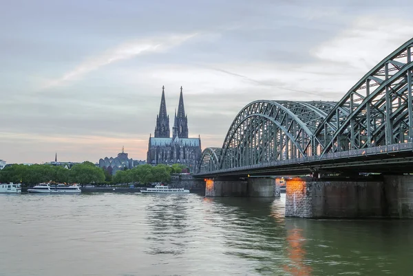 Vista de la Catedral de Colonia, Alemania —  Fotos de Stock