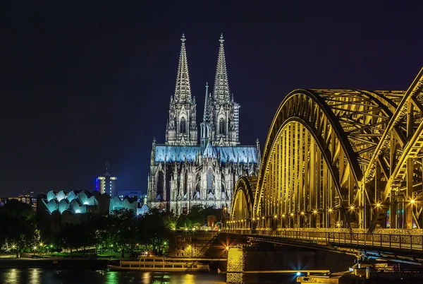 Vista de la Catedral de Colonia, Alemania —  Fotos de Stock