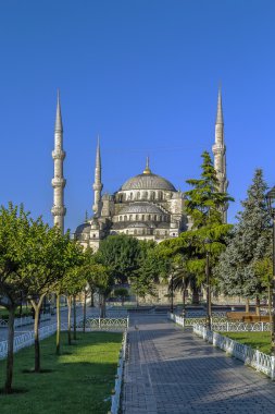 Sultan Ahmed Camii, Istanbul görünümünü