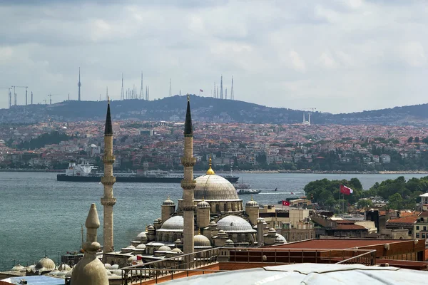 Weergave van Bosforus, Istanbul — Stockfoto