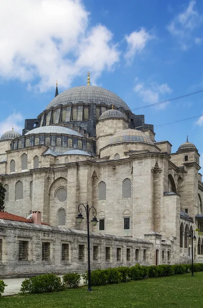 Istanbul Suleymaniye mosque — Stock fotografie