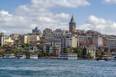 Istanbul Beyoğlu alan görünümünü