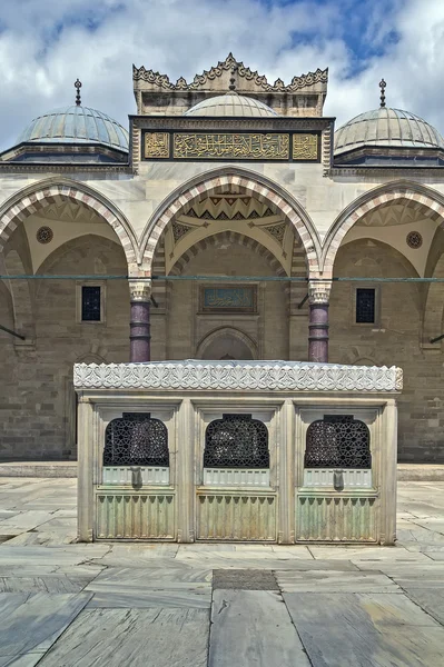 苏莱曼清真寺伊斯坦布尔 — 图库照片