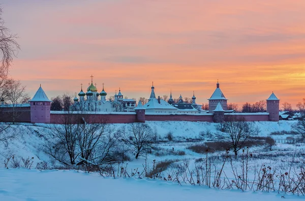 Manastır, saint euthymius, suzdal, Rusya Federasyonu — Stok fotoğraf