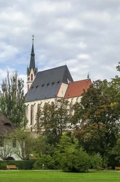 Kostel svatého Víta, Cesky Krumlov, Česká republika — Stock fotografie