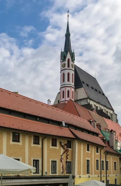 Kostel svatého Víta, Cesky Krumlov, Česká republika — Stock fotografie