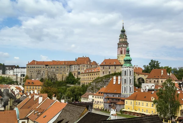 Visa av Cesky Krumlov, Tjeckien — Stockfoto