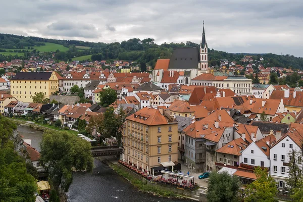 Widok cesky krumlov, Republika Czeska — Zdjęcie stockowe