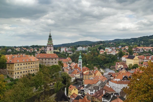 Pohled na Český krumlov, Česká republika — Stock fotografie