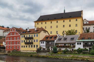 Tarihi evler, Cesky Krumlov, Çek Cumhuriyeti