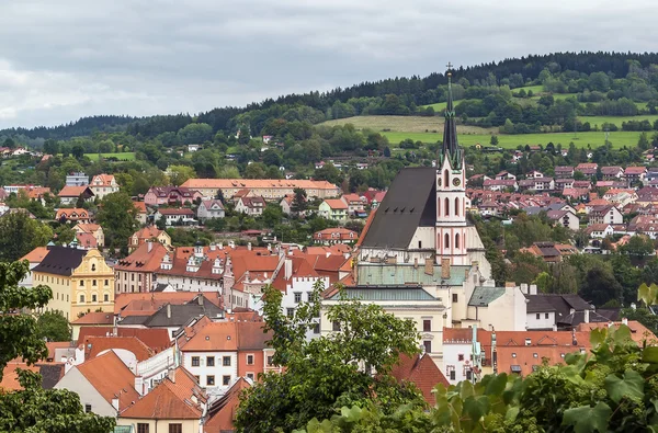 Cesky Krumlov, Czech Cumhuriyeti görüşü — Stok fotoğraf