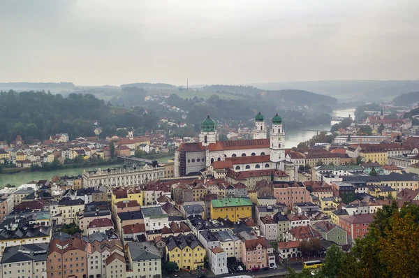 Pohled z Passau, Německo — Stock fotografie