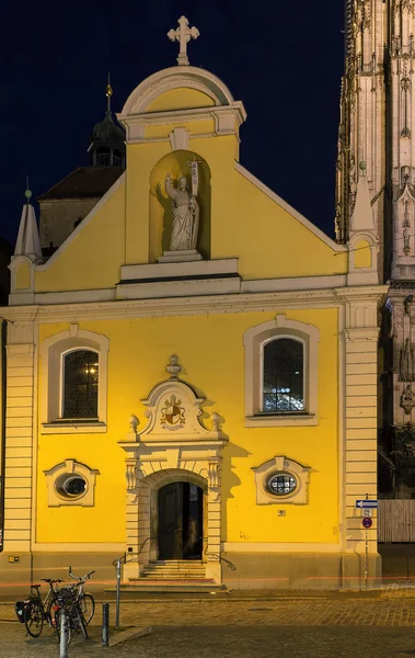 Kirche in regensburg, deutschland — Stockfoto