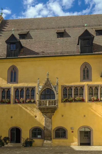 Gamla rådhuset, Regensburg, Tyskland — Stockfoto