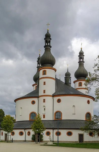 Kaple z trojice (Dreifaltigkeitskirche Kappl), Waldsassen, — Stock fotografie