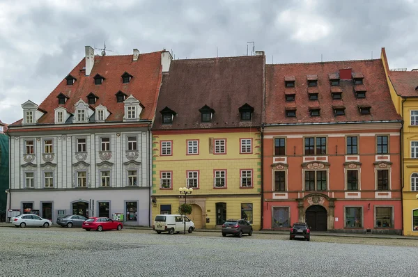 Marktplatz in cheb, Tschechische Republik — Stockfoto