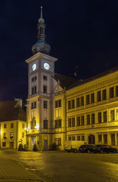 Town hall, Loket, Czech republic — Stock Photo, Image