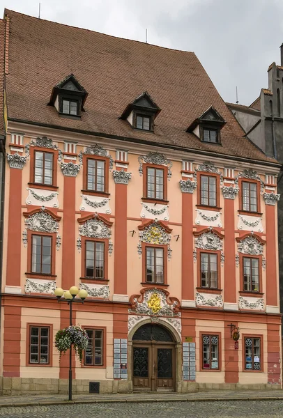 Maisons historiques à Cheb, République tchèque — Photo