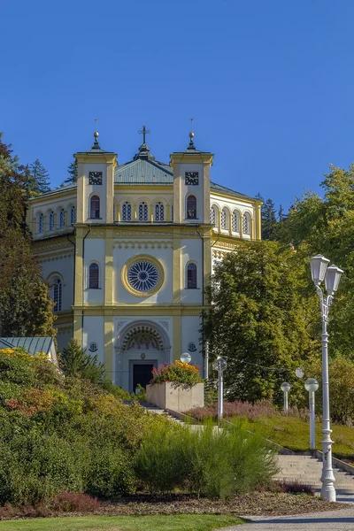 Marienkirche Mariä Himmelfahrt, Marianske lazne — Stockfoto