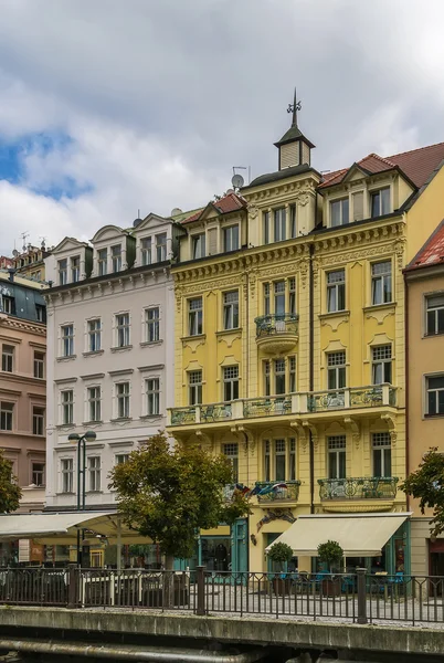 Street in Karlovy Vary, Czech repablic — Stock Photo, Image