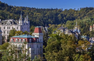 Görünüm Karlovy Vary, Çek Cumhuriyeti