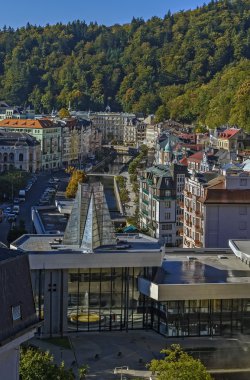 Görünüm Karlovy Vary, Çek Cumhuriyeti