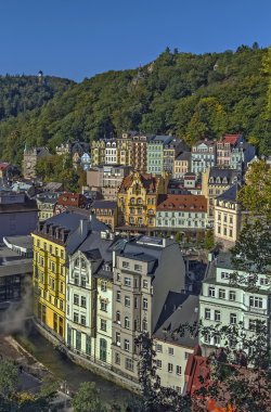 Görünüm Karlovy Vary, Çek Cumhuriyeti