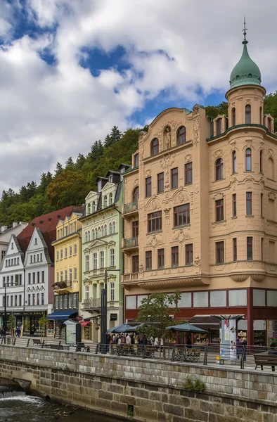 Setin Tepla Nehri, Karlovy Vary, Çek Cumhuriyeti — Stok fotoğraf