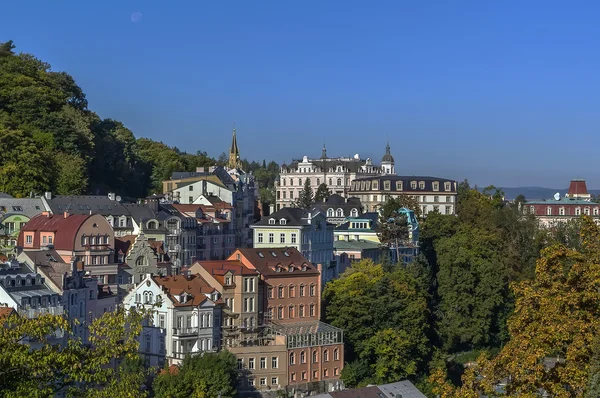 Görünüm Karlovy Vary, Çek Cumhuriyeti — Stok fotoğraf