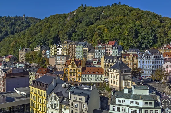 Görünüm Karlovy Vary, Çek Cumhuriyeti — Stok fotoğraf