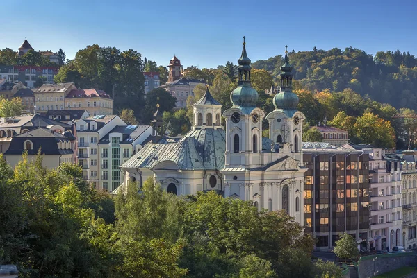 Görünüm Karlovy Vary, Çek Cumhuriyeti — Stok fotoğraf