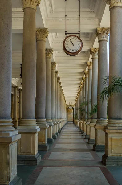 Μύλος colonnade, Κάρλοβυ Βάρυ — Φωτογραφία Αρχείου