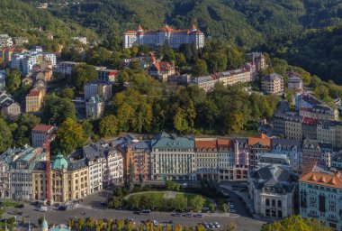 Görünüm Karlovy Vary, Çek Cumhuriyeti