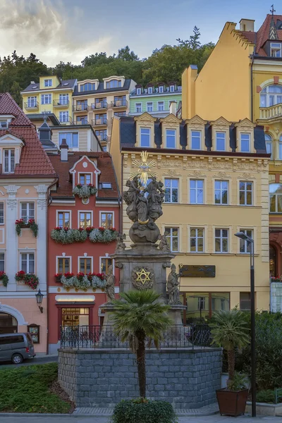 Columna Santísima Trinidad, Karlovy Vary —  Fotos de Stock