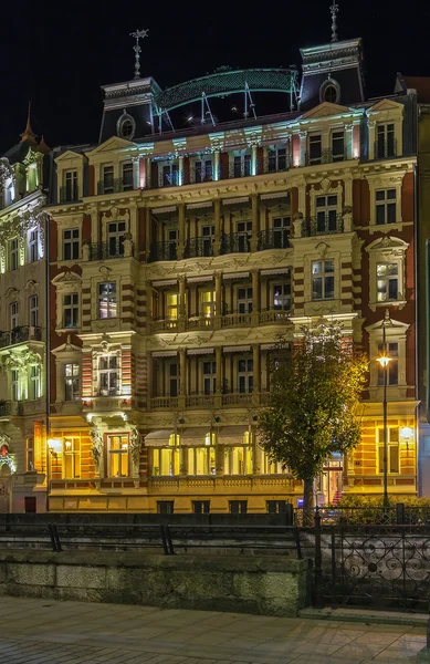 Building in Karlovy Vary, Czech republic — Stock Photo, Image