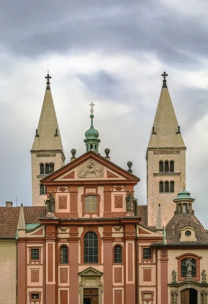 St george basilica, Prag — Stockfoto