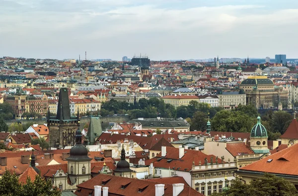 Prag ve Czech Cumhuriyeti görüşü — Stok fotoğraf