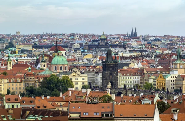 Uitzicht op de praag, Tsjechië — Stockfoto