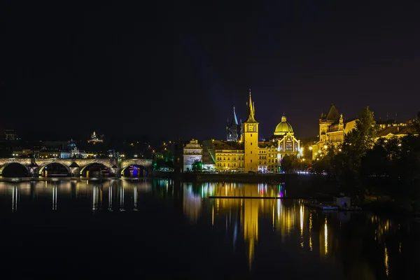 Vue sur le château d'eau de la vieille ville, Prague — Photo