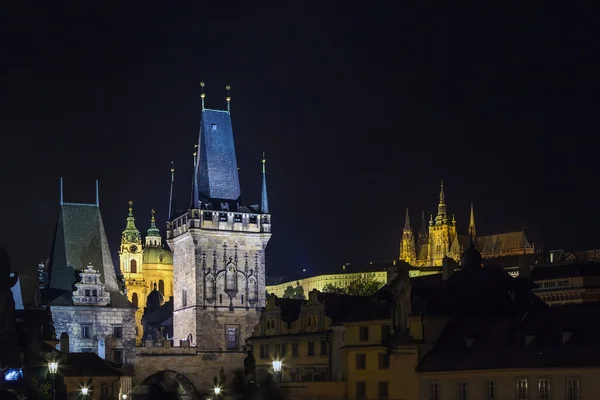 Charles Köprüsü Kulesi, Prag — Stok fotoğraf