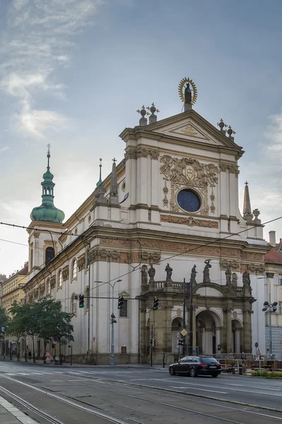 Kyrkan av St. Ignatius, Prag — Stockfoto