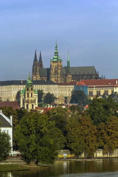 Prag Kalesi'nin görünümü — Stok fotoğraf